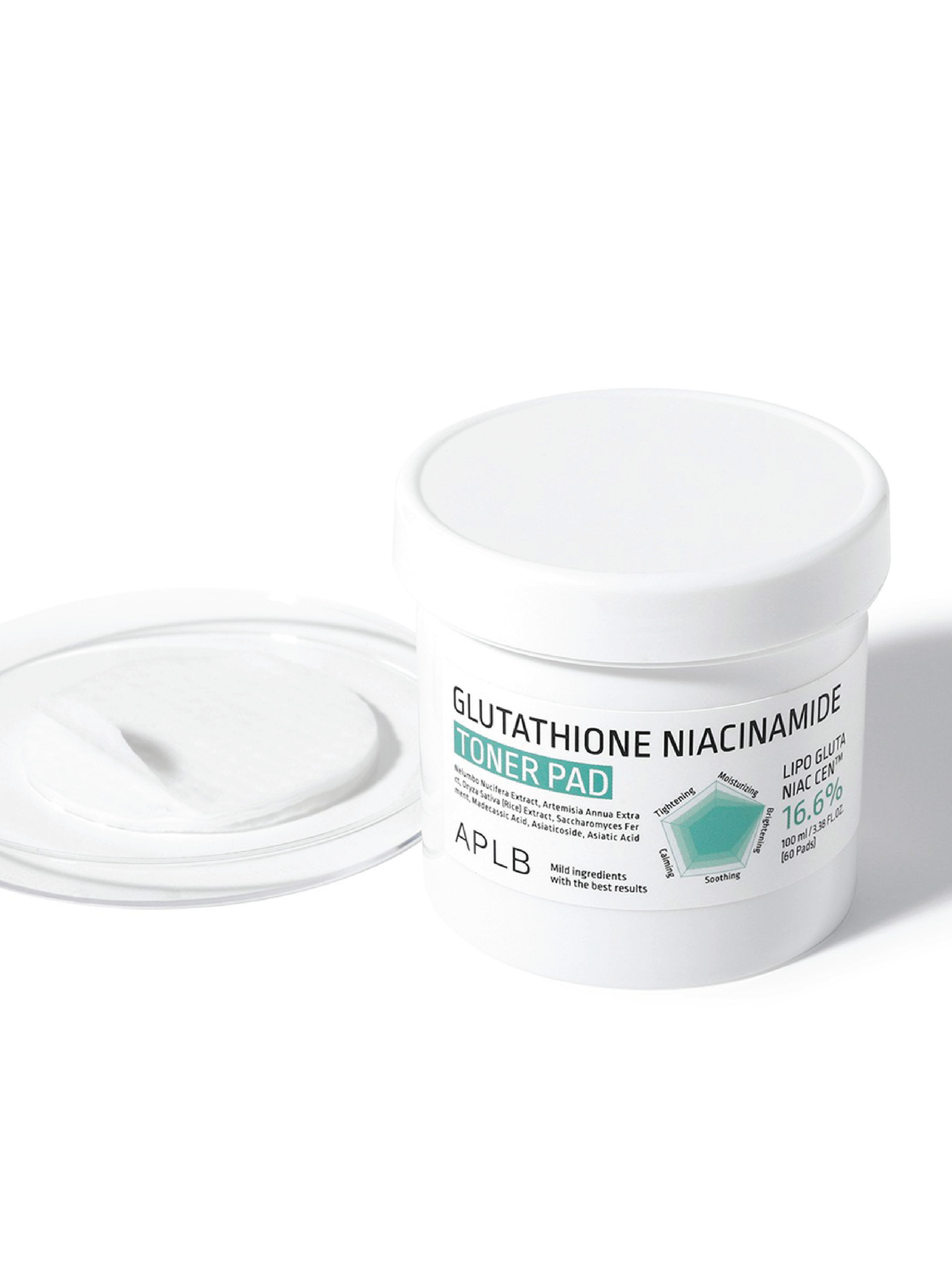 APLB Glutathione Niacinamide Toner Pad (60)