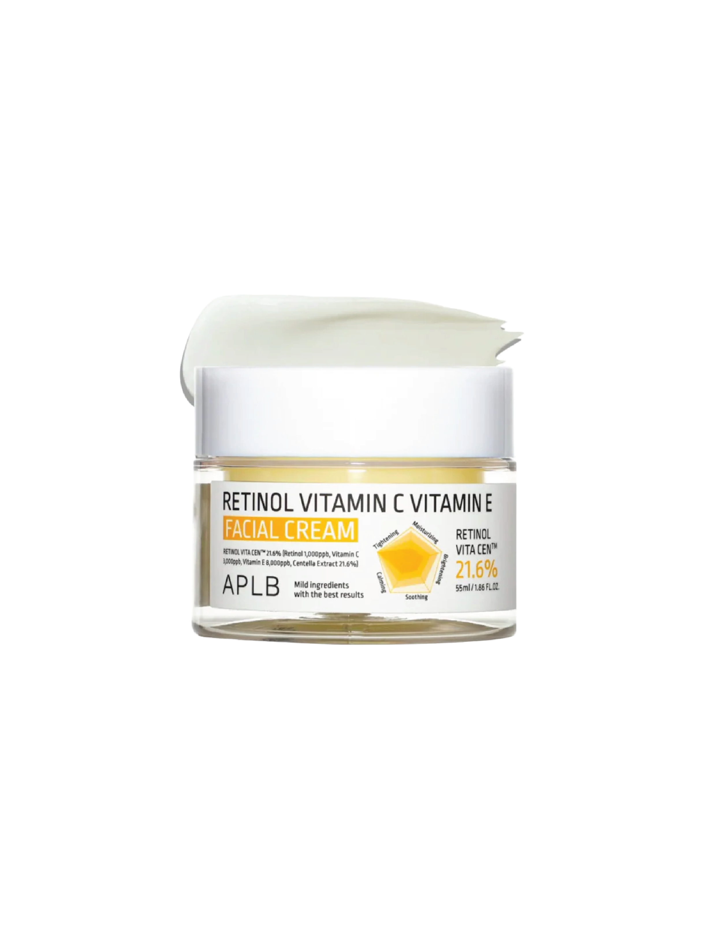 APLB Retinol Vitamin C Vitamin E Facial Cream 55ml