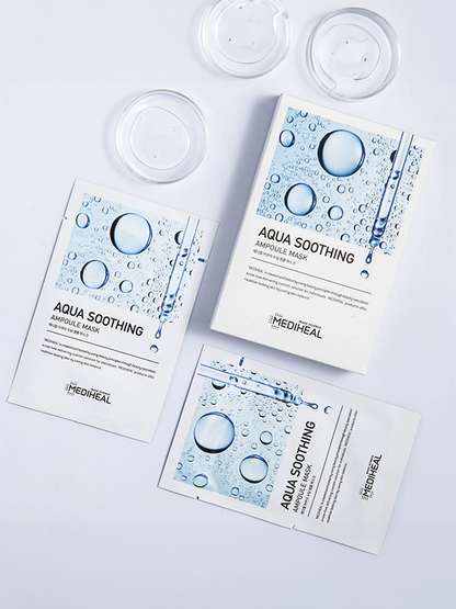 MEDIHEAL Aqua Soothing Ampoule Mask 10pcs