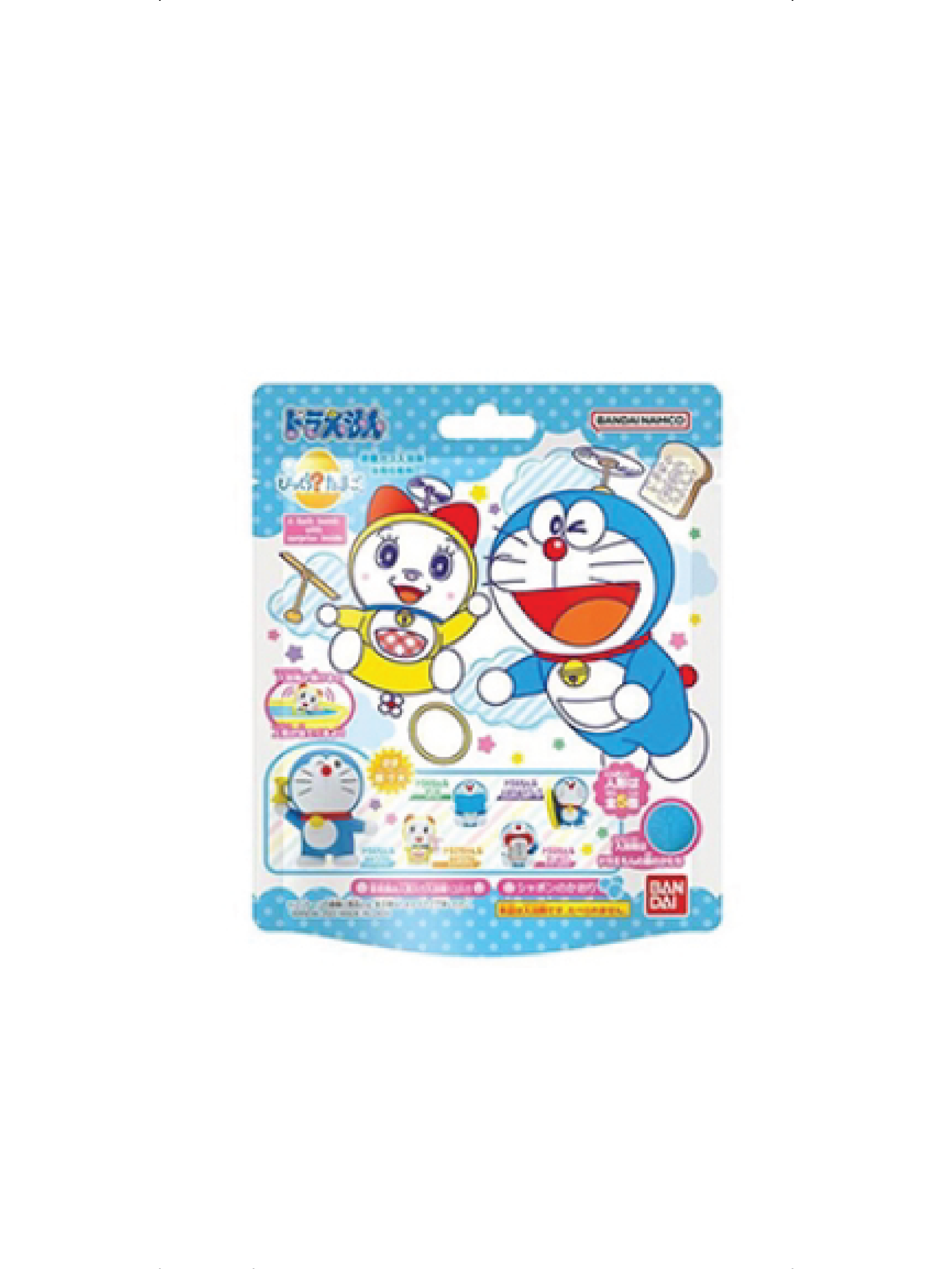 BANDAI Bath Ball With Toy Doraemon