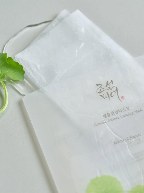 Masque apaisant à la Centella Asiatica BEAUTY OF JOSEON (10 masques)
