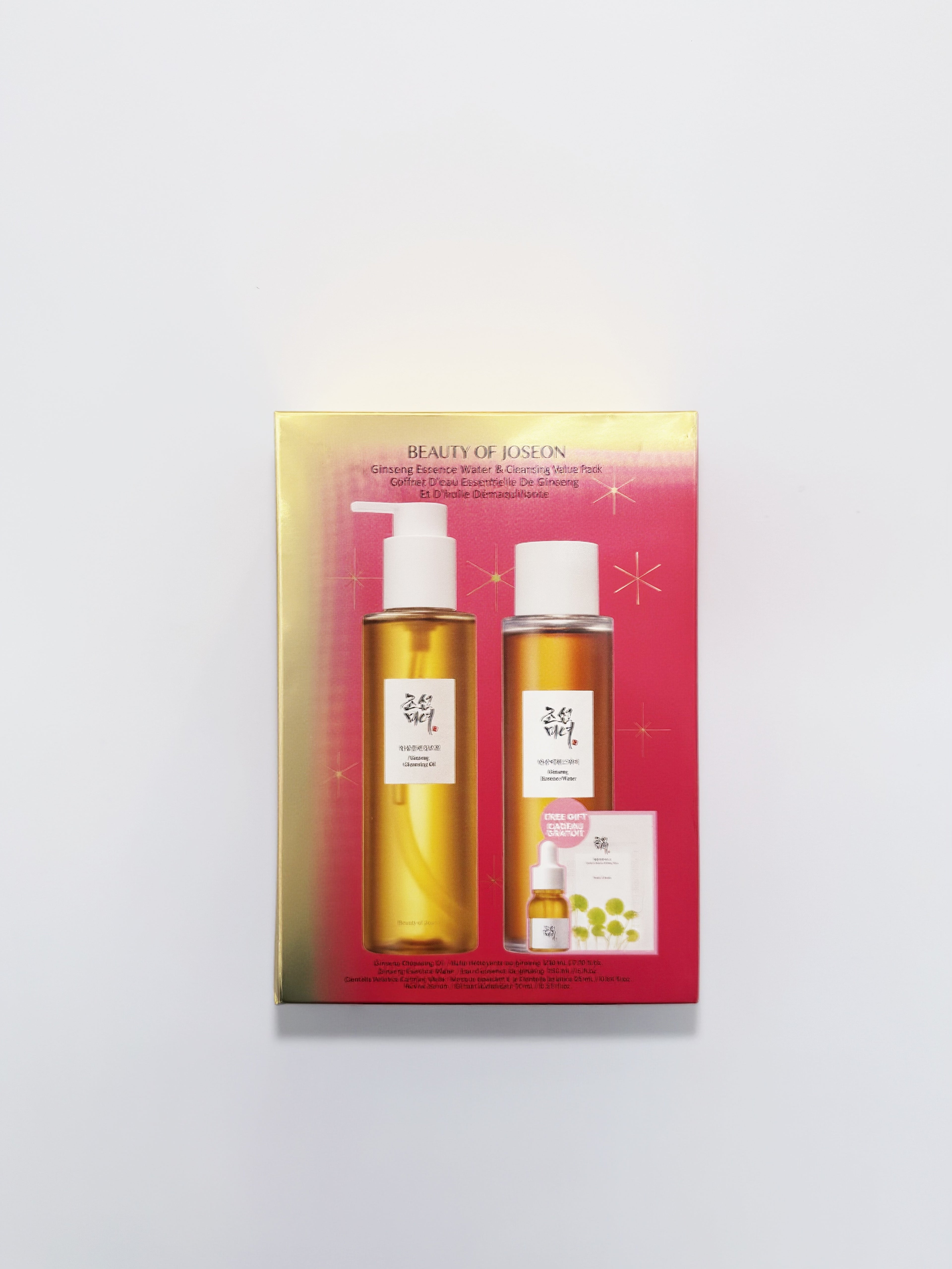 BEAUTY OF JOSEON Coffret Nettoyant Essence de Ginseng