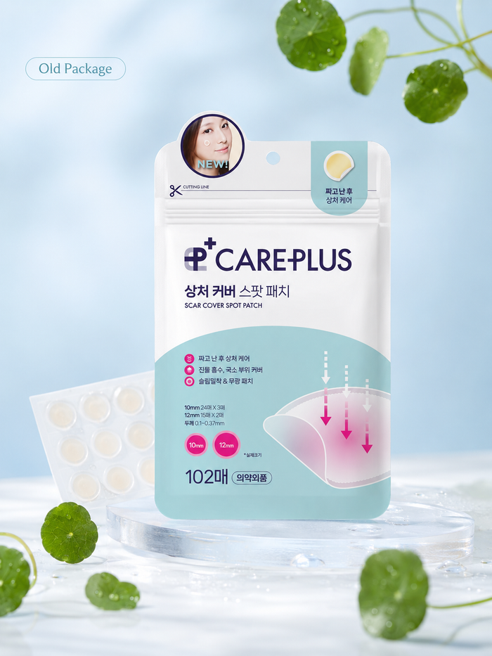 CARE PLUS Scar Cover Spot Patch 102pcs