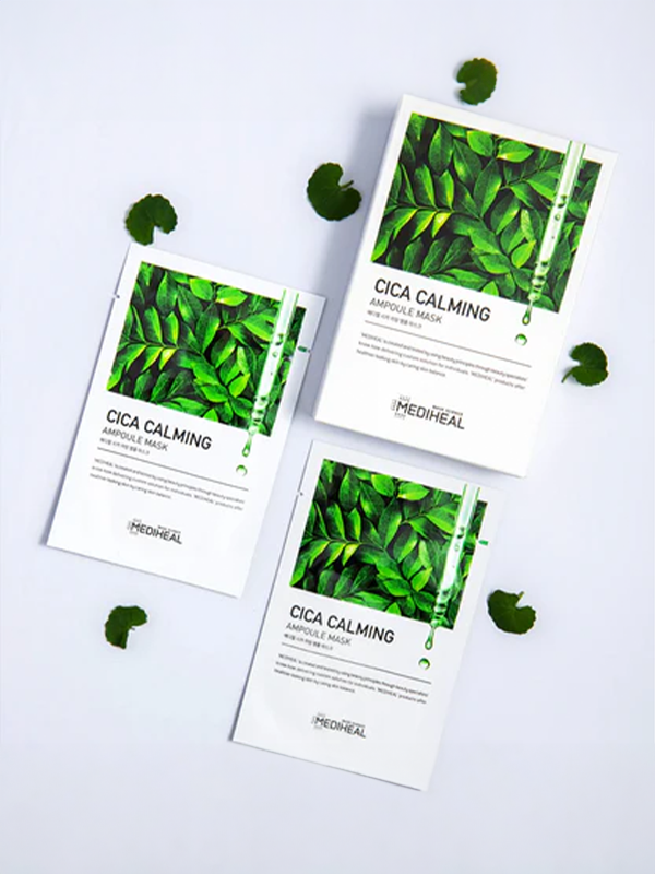 MEDIHEAL Cica Calming Ampoule Mask 10pcs