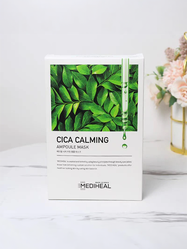 MEDIHEAL Masque ampoule apaisant Cica 10 pces