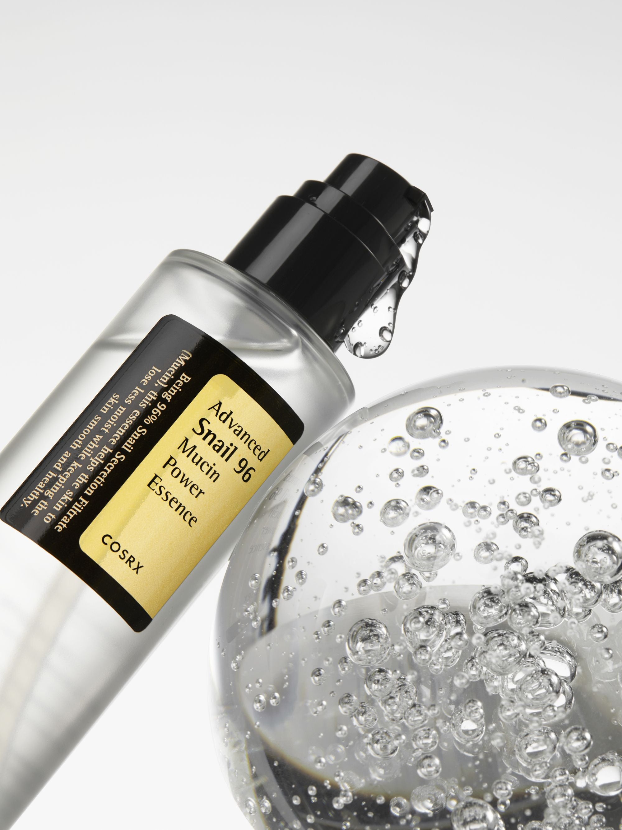 Essence de puissance de mucine 96 d'escargot avancé COSRX