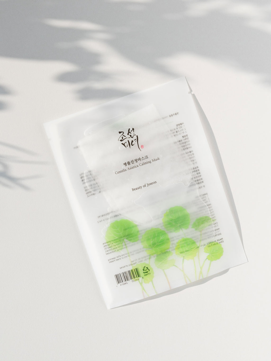 Masque apaisant à la Centella Asiatica BEAUTY OF JOSEON (10 masques)