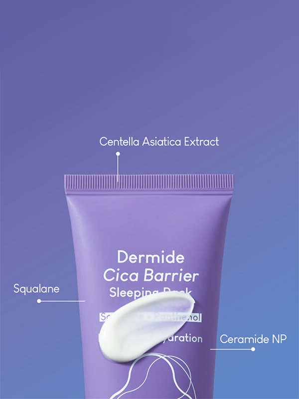 PURITO Dermide Cica Barrier Masque de Nuit 80ml