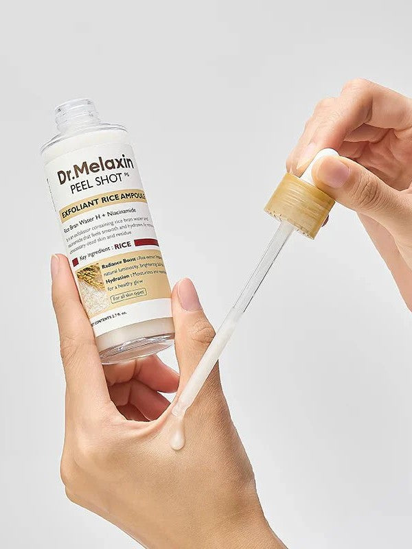 DR MELAXIN Peel Shot Glow White Rice Ampoule 80ml