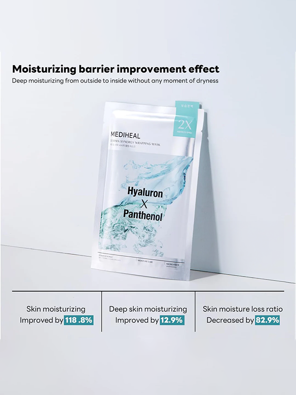 MEDIHEAL Derma Synergy Wrapping Mask Moisture (10)