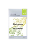 MEDIHEAL Masque Enveloppant Derma Synergy Niacinamide & Glutathion (10)