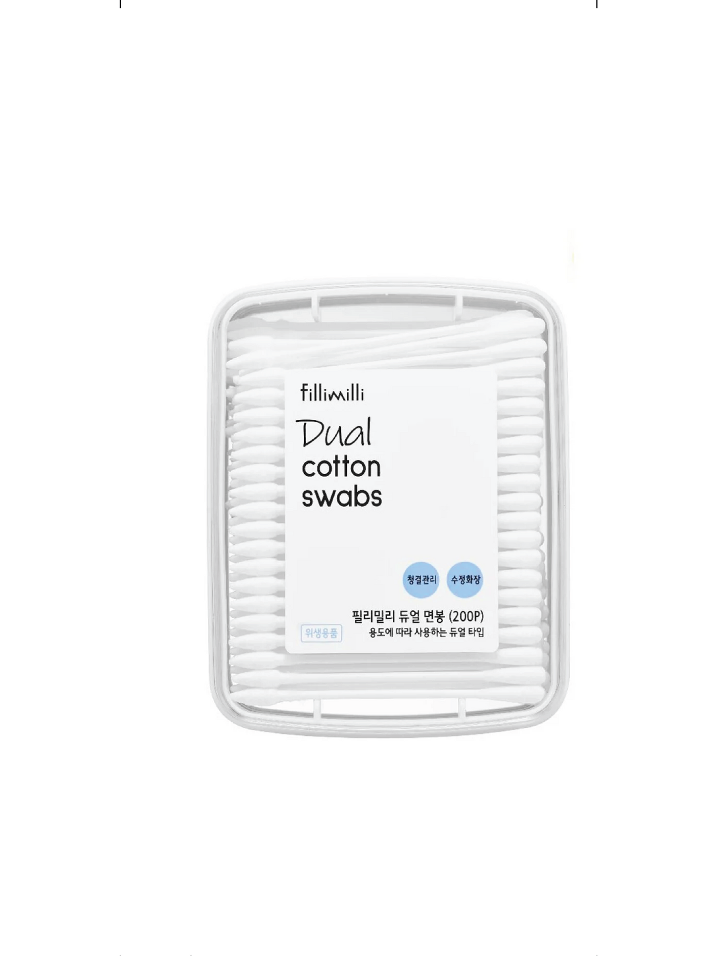 OLIVE YOUNG  Fillimilli Dual Cotton Swabs 200pcs