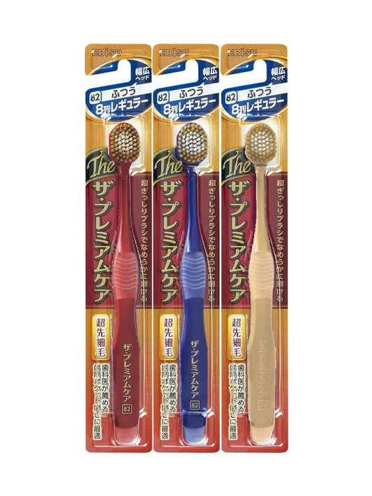 EBISU Premium Toothbrush 8 Row Regular