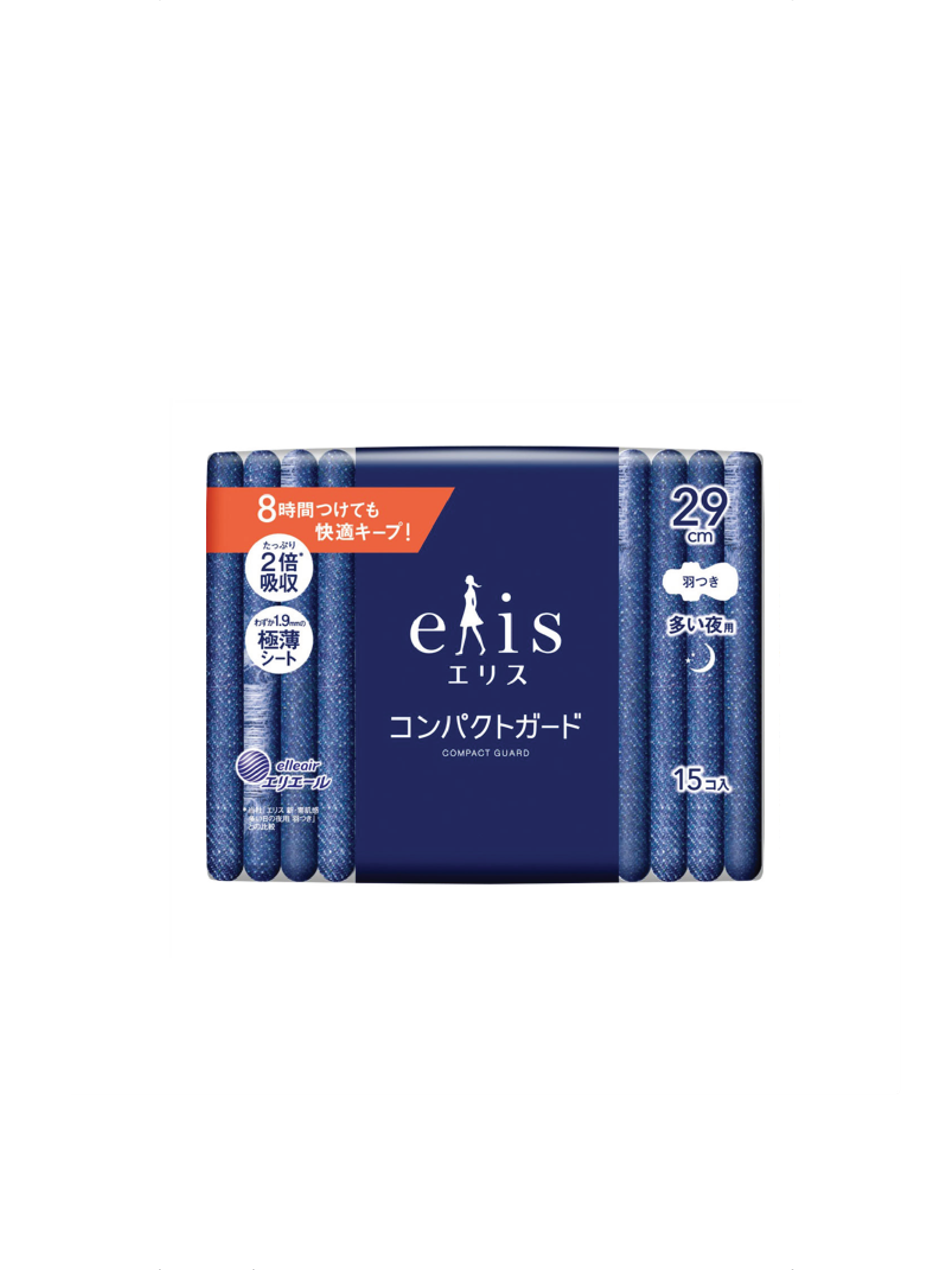 ELLEAIR Elis Compact Guard Sanitary Pads 29cm 15pcs