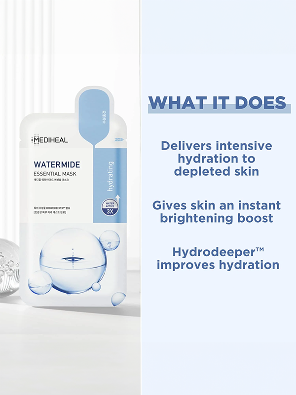 MEDIHEAL Masque Essentiel Watermide (10)