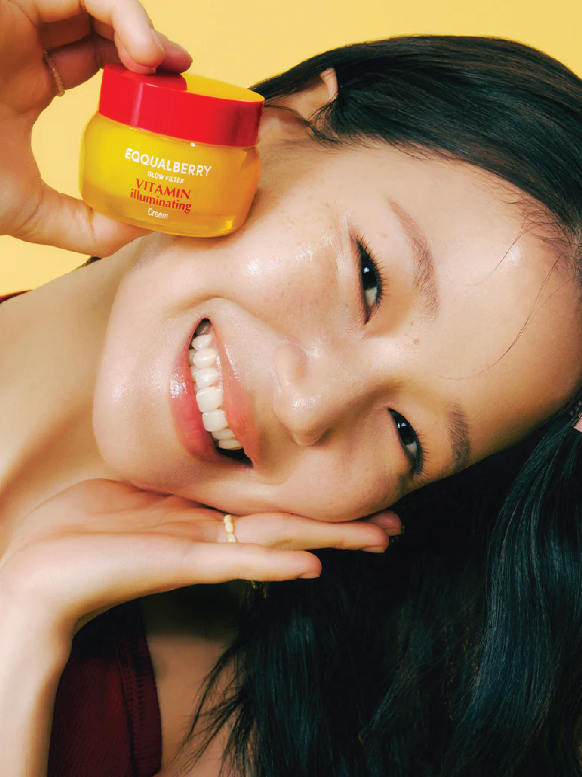 EQQUALBERRY Crème Illuminatrice Vitamine 50ml