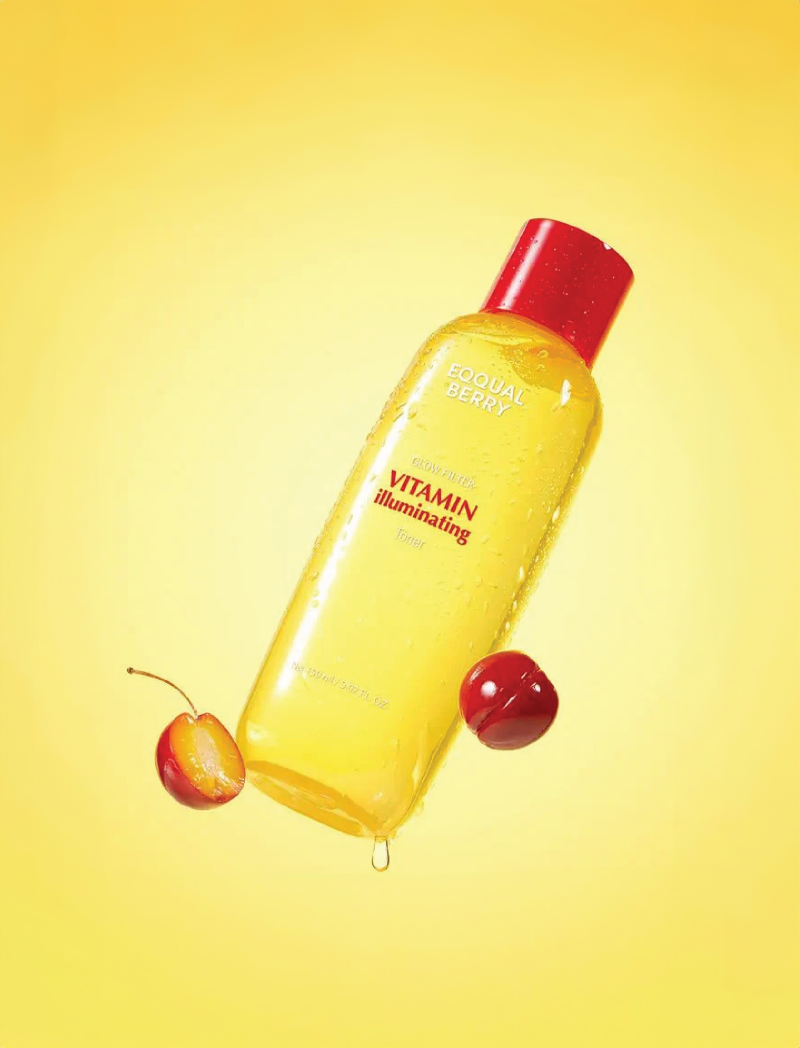 EQQUALBERRY Lotion Tonique Illuminatrice Vitamine 150ml