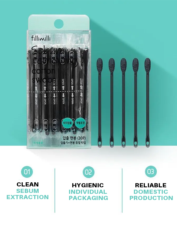 OLIVE YOUNG Fillimilli Cotton Swabs 30pcs
