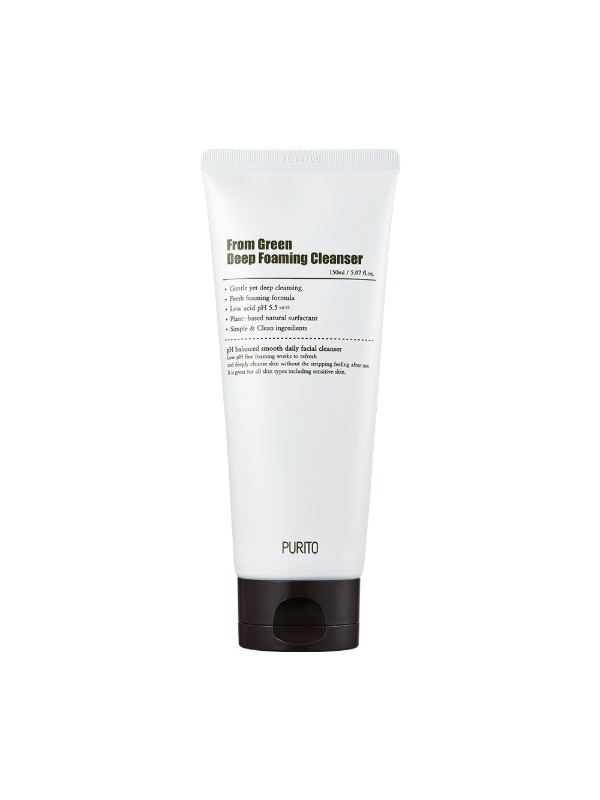 PURITO Nettoyant Moussant Purifiant au Thé Vert 150ml