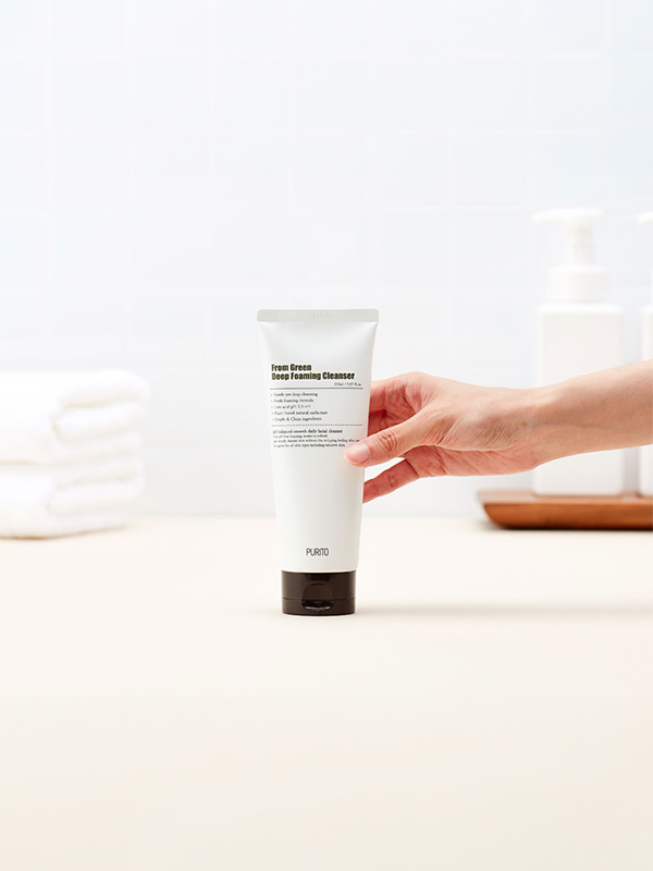 PURITO Nettoyant Moussant Purifiant au Thé Vert 150ml