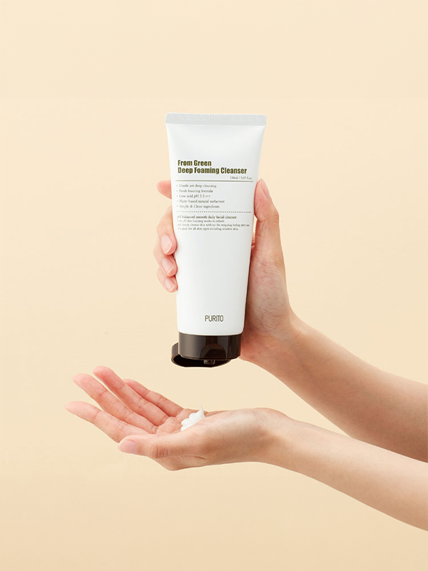 PURITO Nettoyant Moussant Purifiant au Thé Vert 150ml