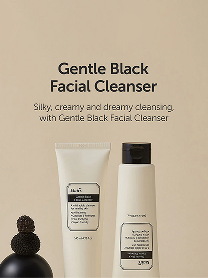 DEAR KLAIRS Gentle Black Facial Cleanser 140ml