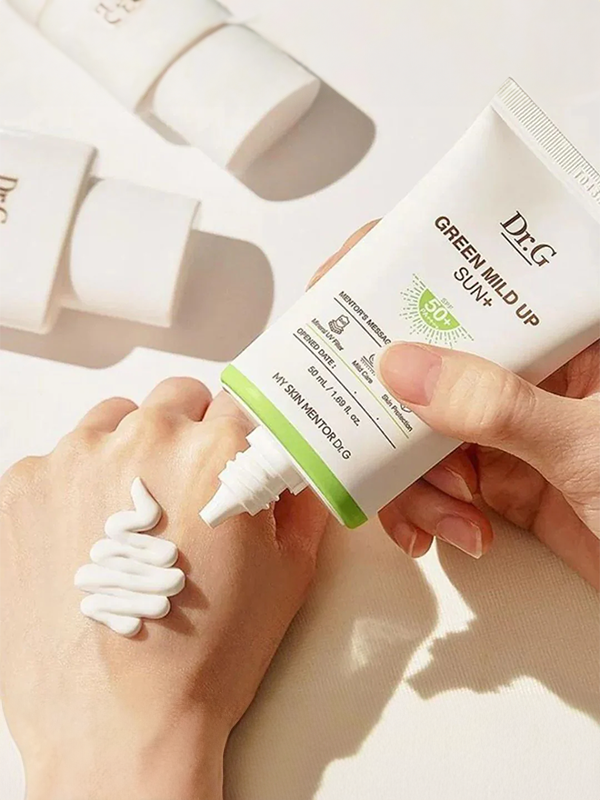 DR G GREEN MILD UP SUN+ SPF50+