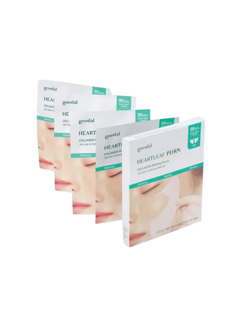 GOODAL Heartleaf PDRN Collagen Melting Patch (4)
