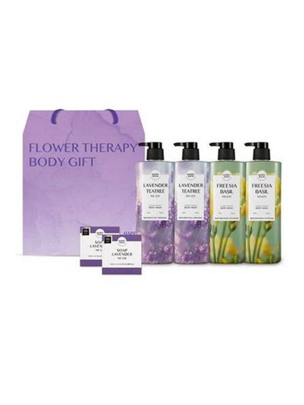 HAPPY BATH Flower Body Wash Set