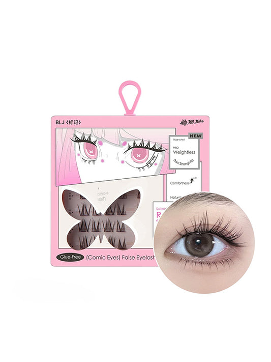 BLJ Comic Eyes Glue free False Eyelashes