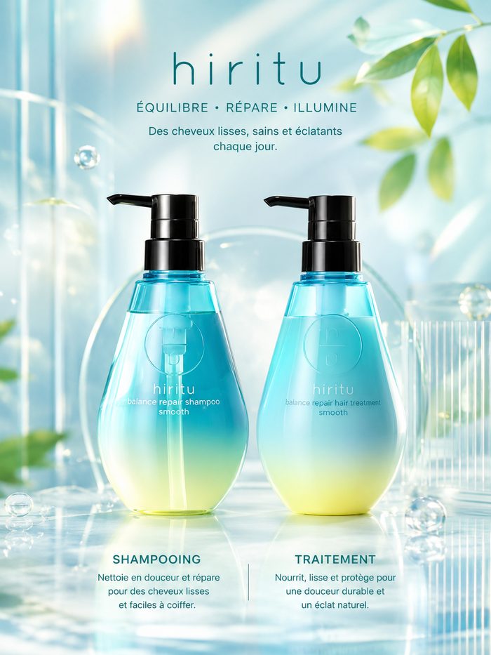 HIRITU Balance Repair Smooth Shampoo or Treatment 410ml
