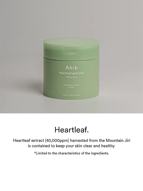 ABIB Heartleaf Spot Pad Calming Touch 75pcs