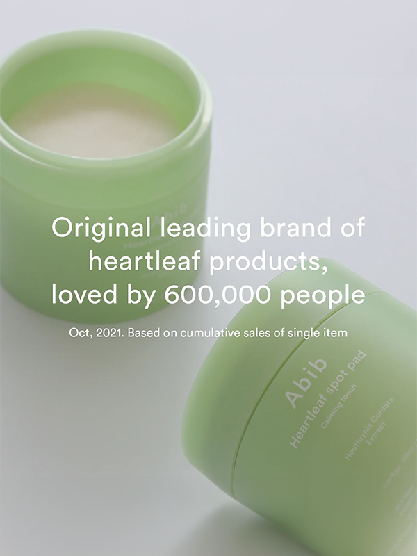 ABIB Heartleaf Spot Pad Calming Touch 75 pièces