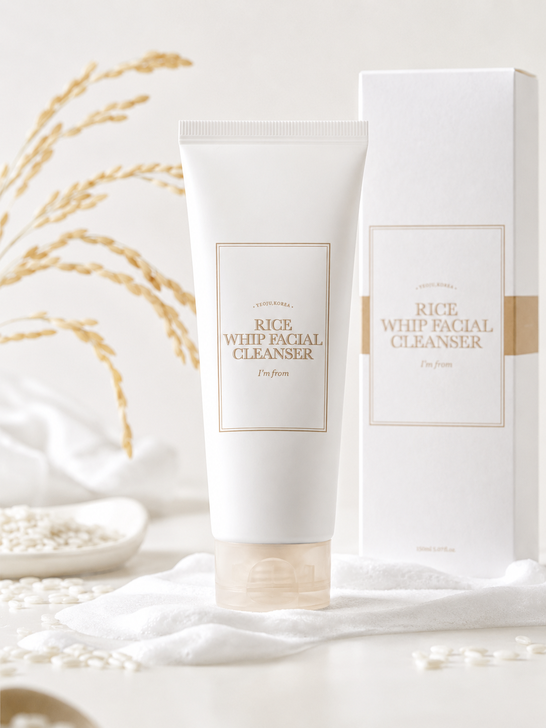 IM FROM Rice Whip Facial Cleanser 150ml