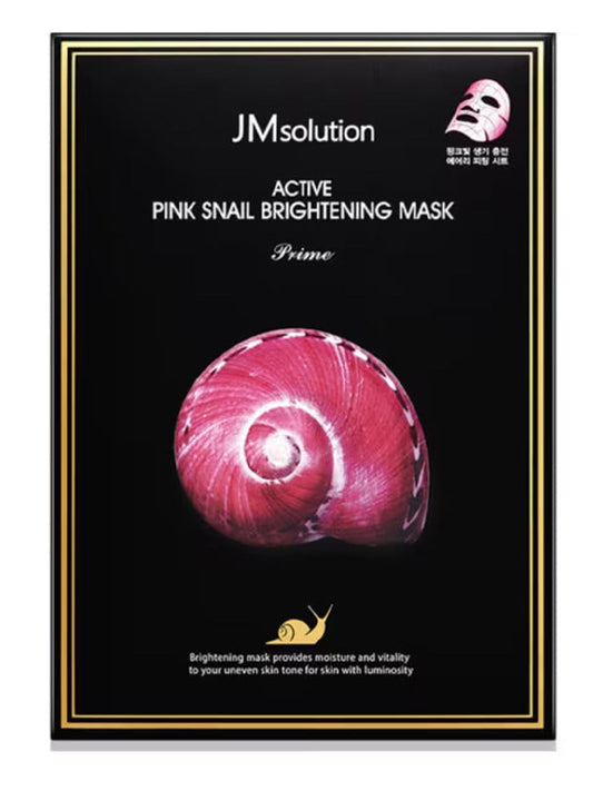 JM Active Pink Snail Brightening Mask