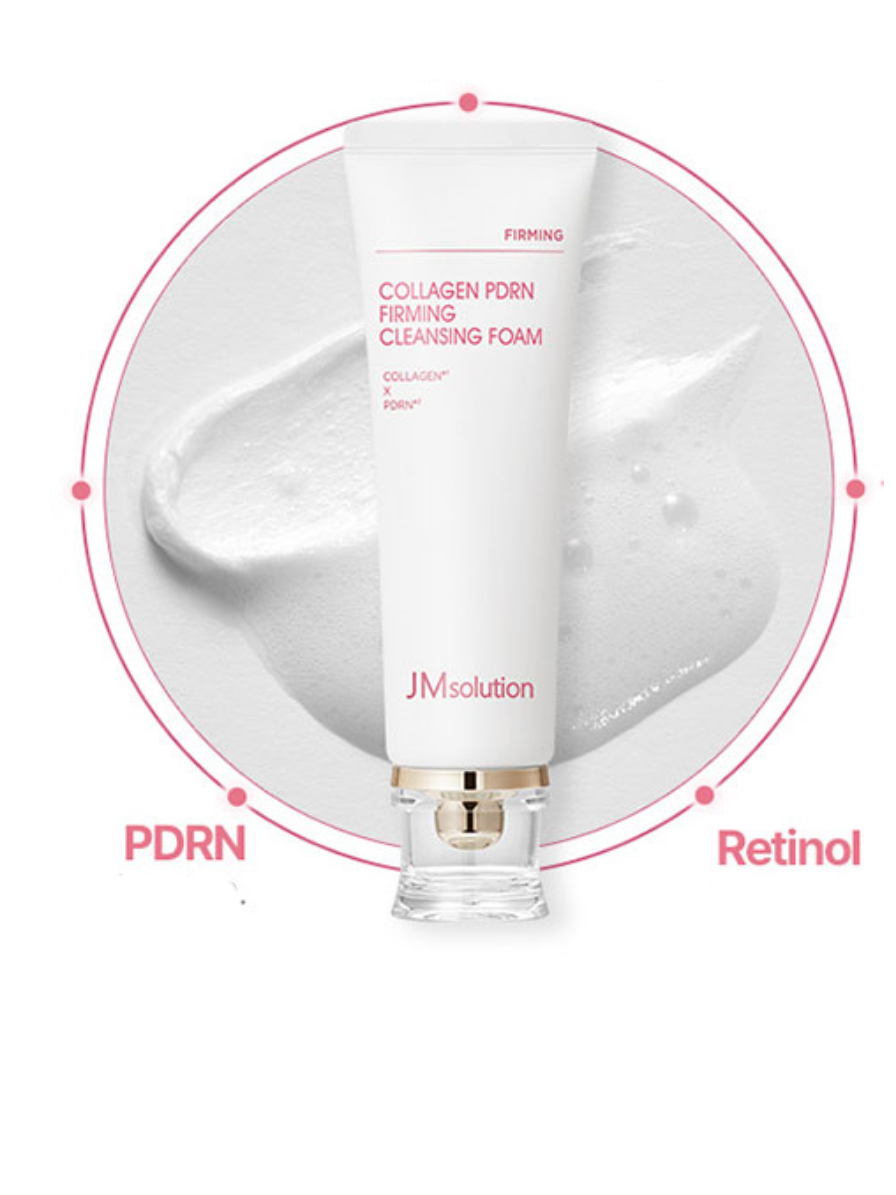JM Collagen PDRN Mousse Nettoyante Raffermissante 120 ml