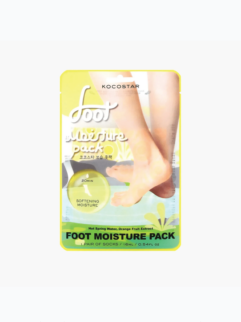 KOCOSTAR Foot Moisture Pack Yellow