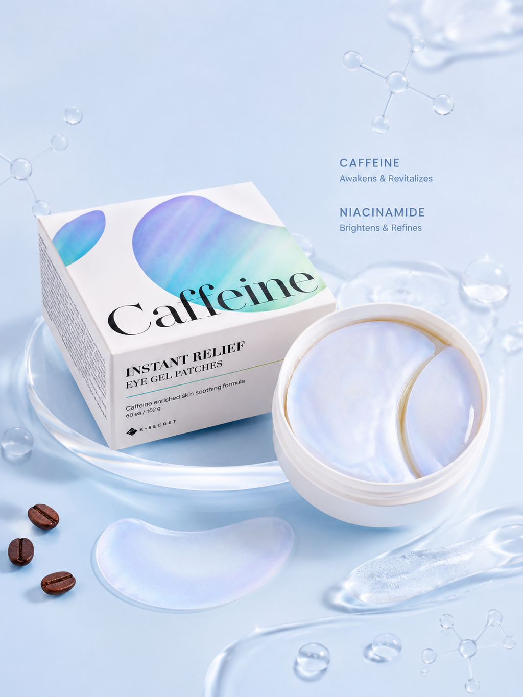 KSECRET Instant Relief Eye Gel Patches (60)