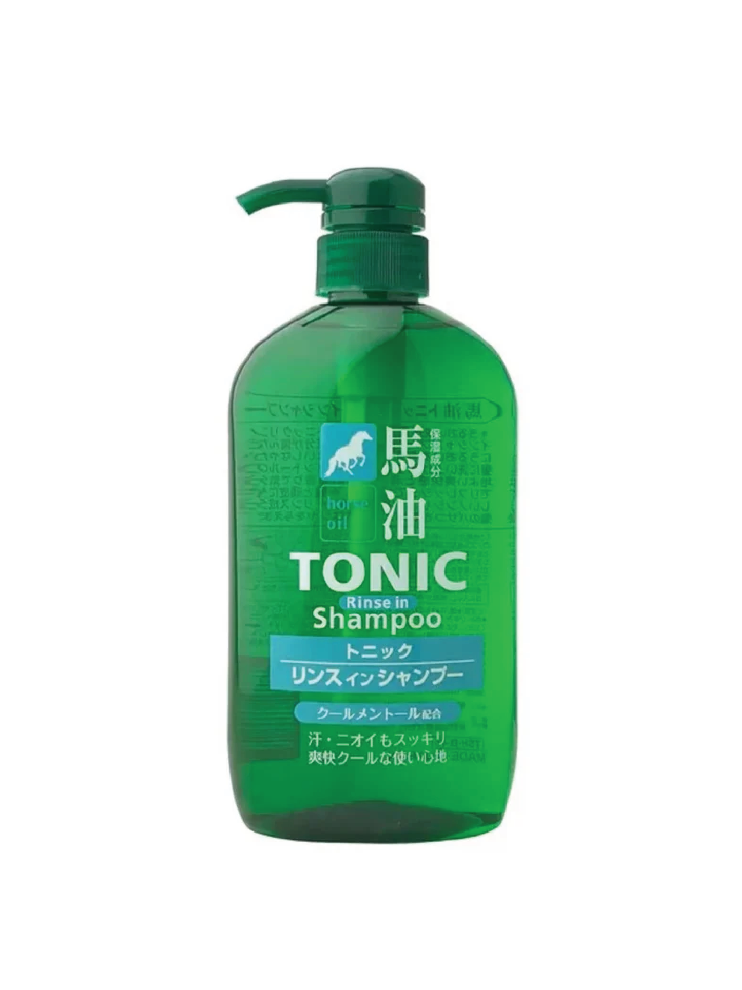 KUMANOYUSHI Horse Oil Tonic Rinse In Shampoo 600ml