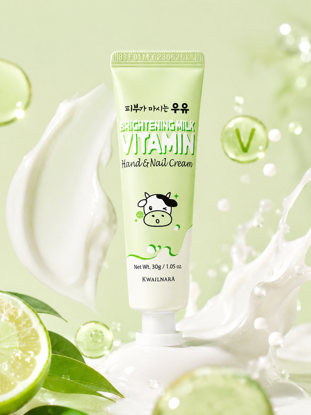 KWAILNARA Brightening Milk Vitamin Hand & Nail Cream 30g