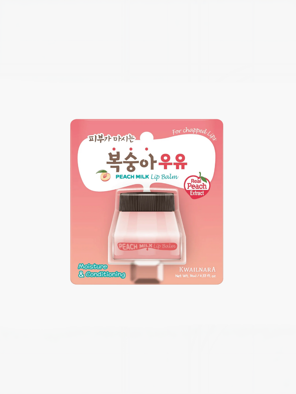 KWAILNARA Peach Milk Lip Balm