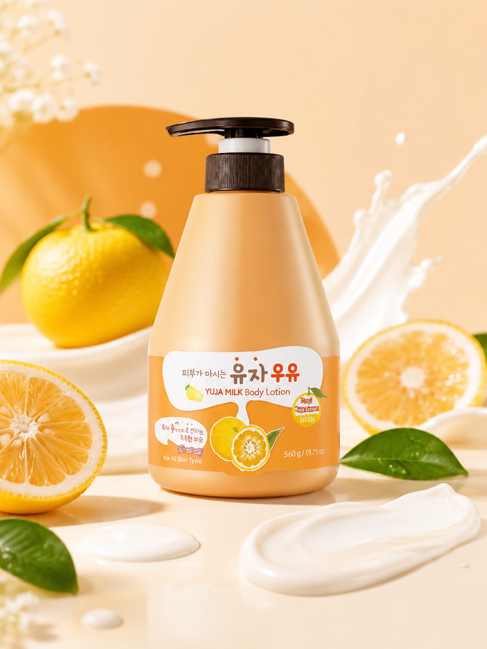 KWAILNARA Yuja Milk Body Lotion 560g