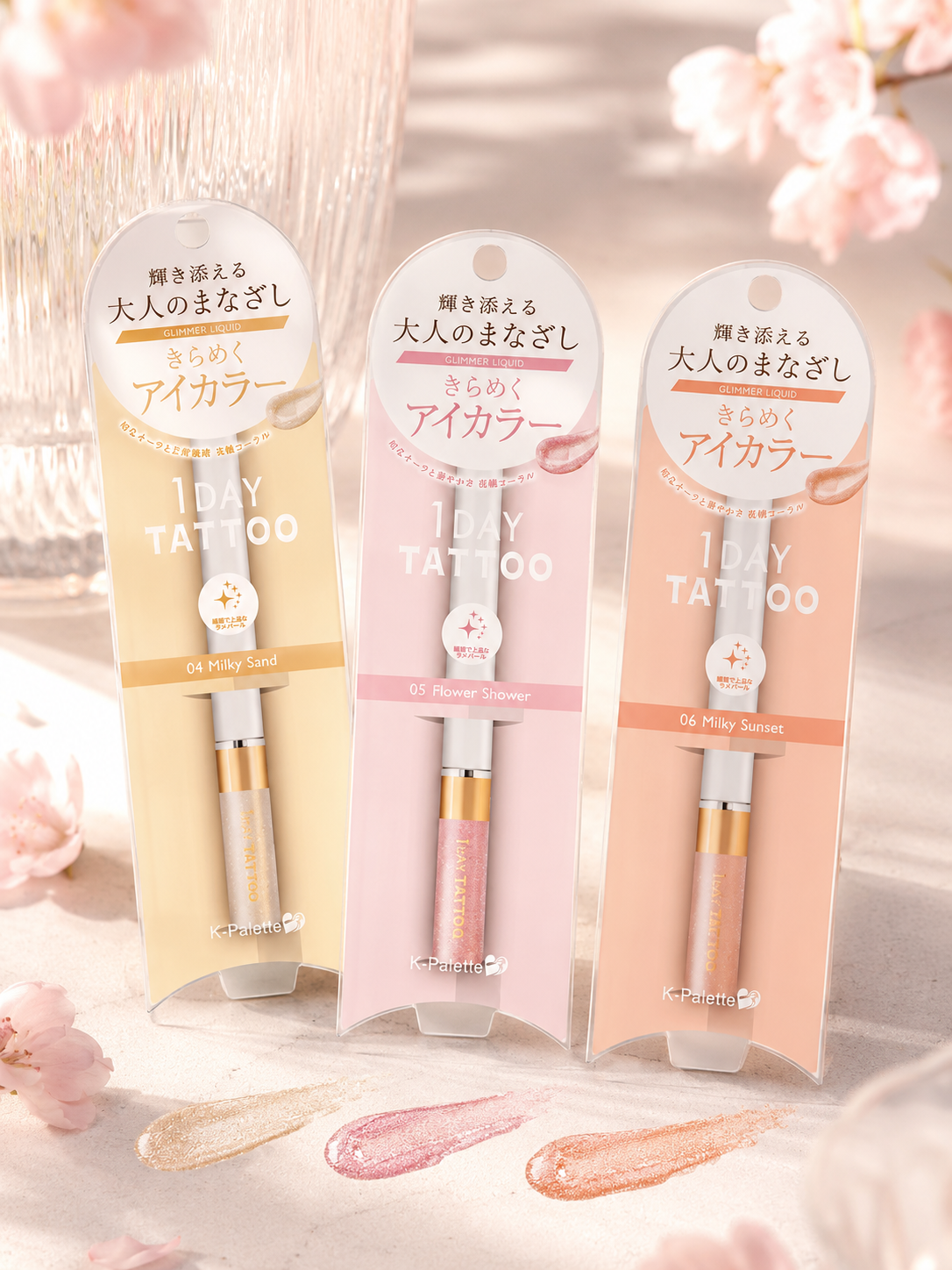 K PALETTE Glimmer Liquid - 3 Type