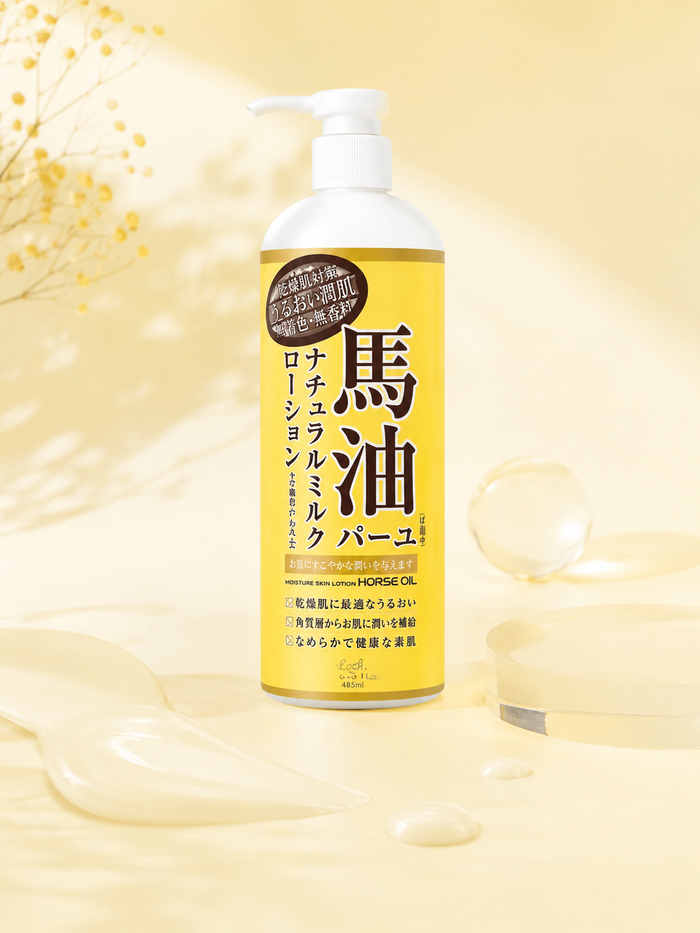 LOSHI Horse Oil Body Lotion 485ml