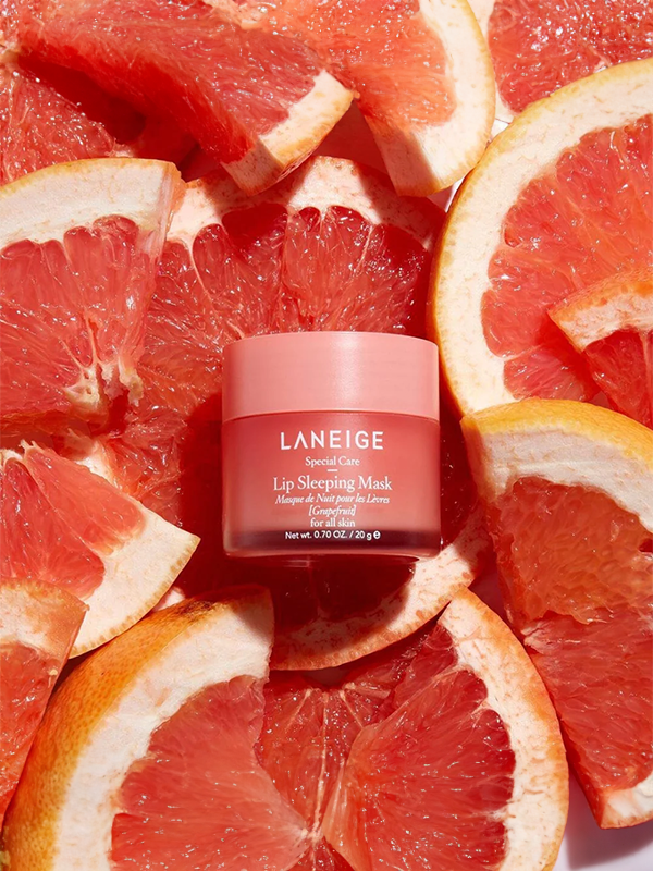 Masque de nuit pour les lèvres au pamplemousse LANEIGE