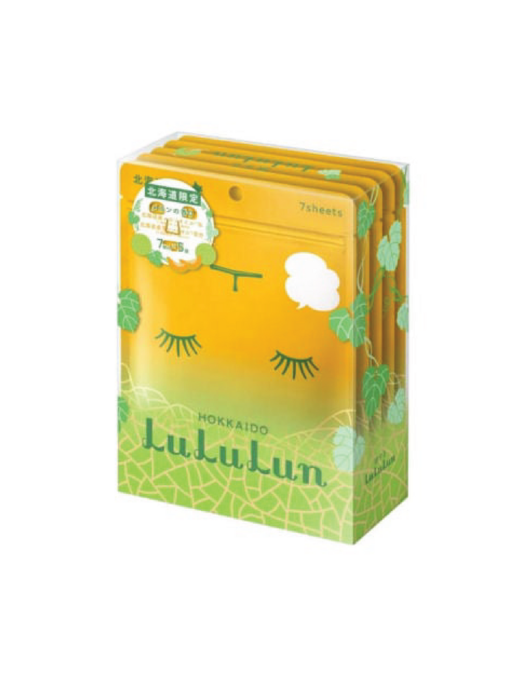 LULULUN Face Mask Hokkaido Melon (35)