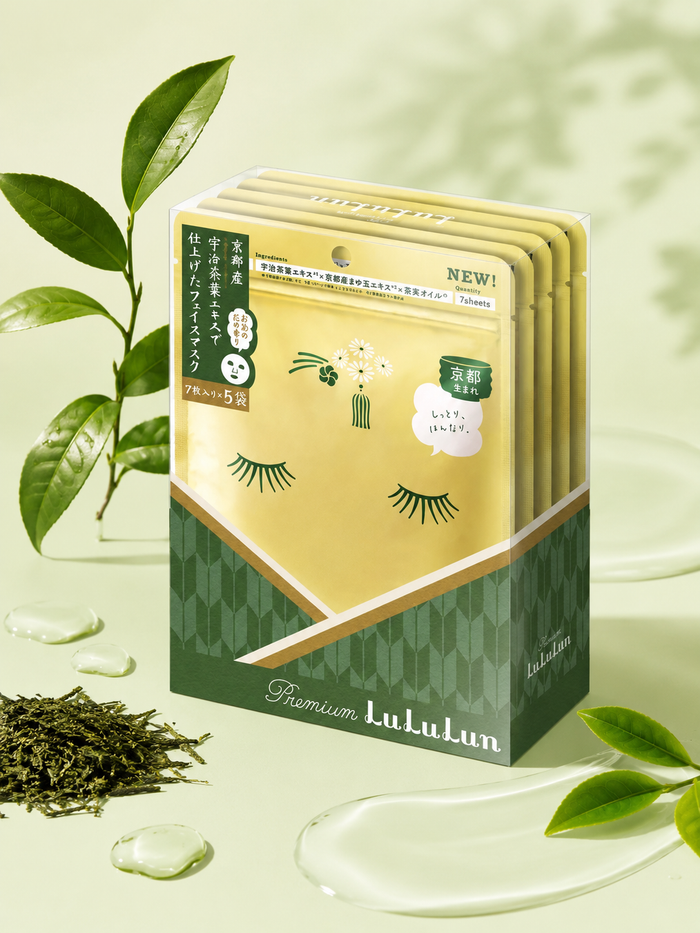 LULULUN Face Mask Kyoto Green Tea (35)