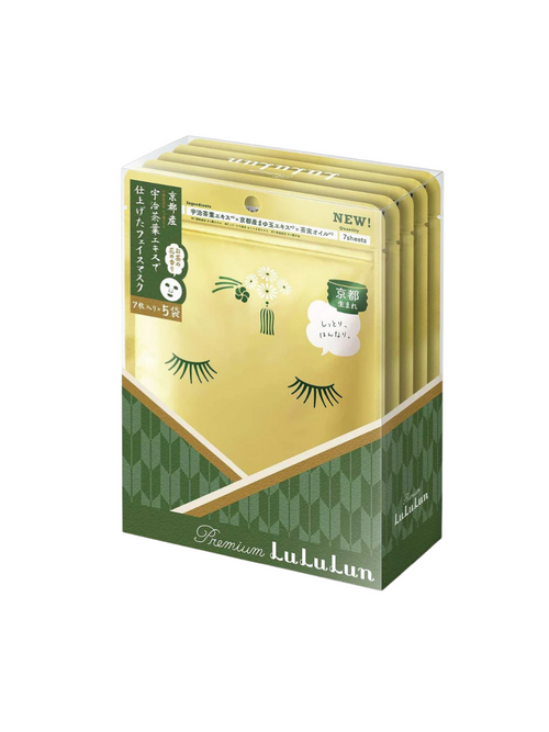LULULUN Face Mask Kyoto Green Tea (35)