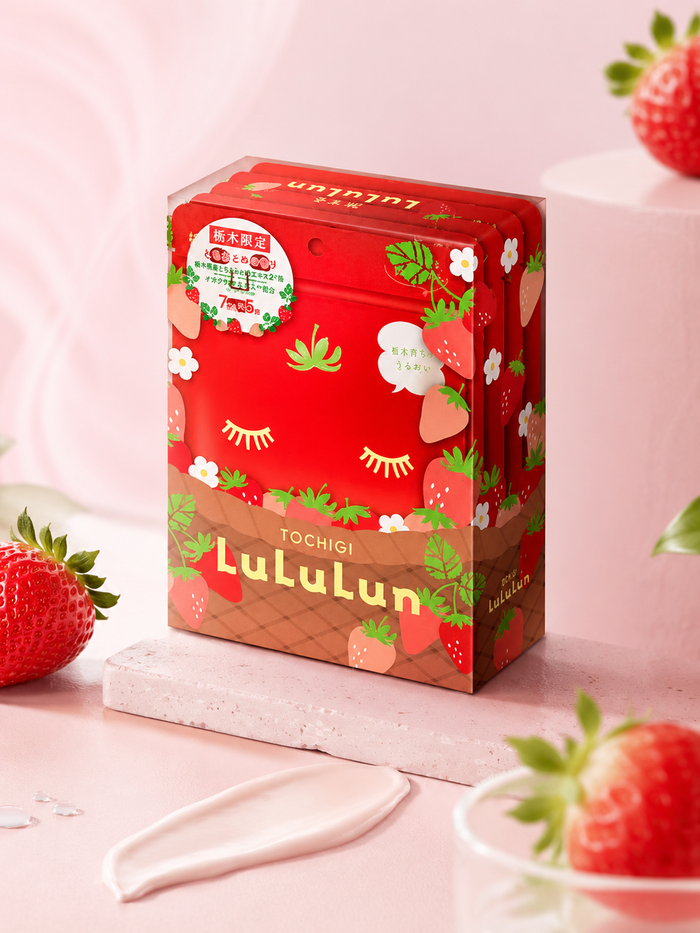 LULULUN Face Mask Tochigi Stawberry (35)