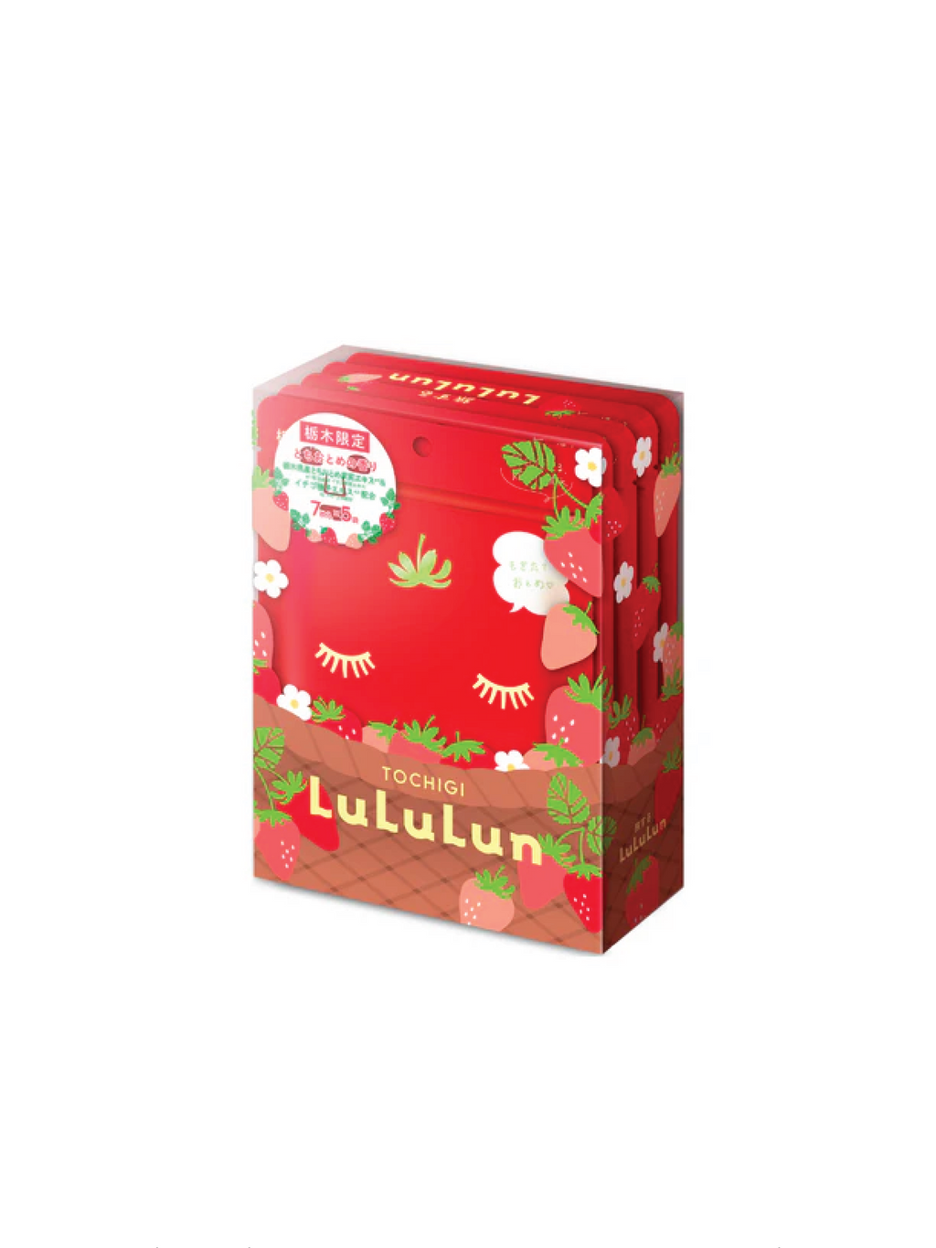 LULULUN Face Mask Tochigi Stawberry (35)